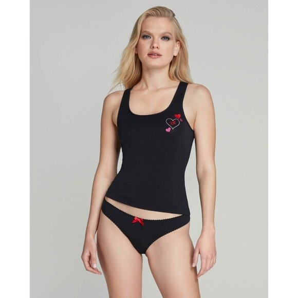 Agent Provocateur Lovie Black Pajama Set AP4 Large NWT